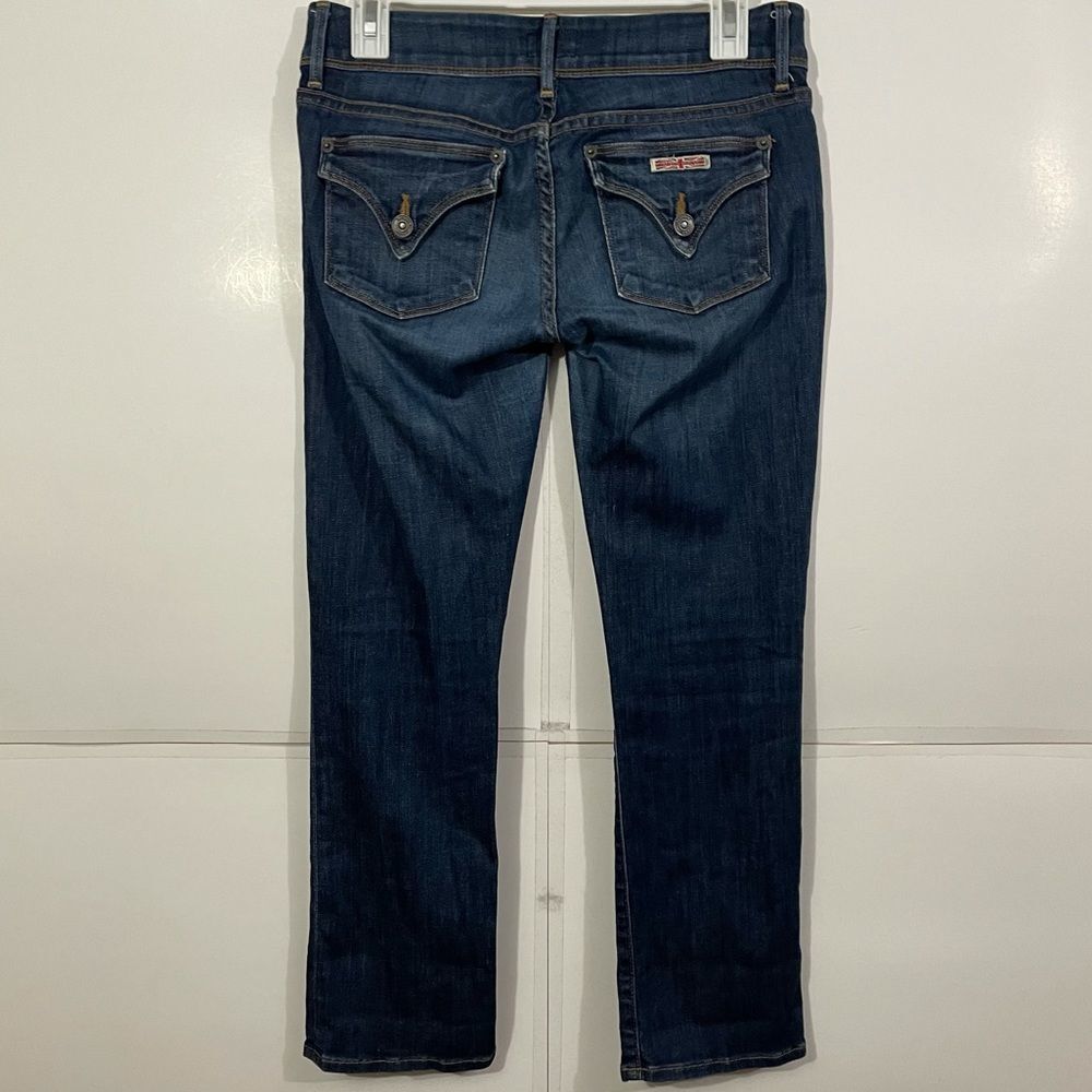 Hudson Medium Wash Mid Rise Straight Leg Jeans - Picture 2 of 6